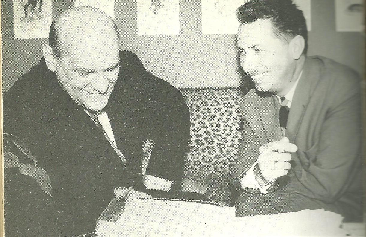 Porchnev et Heuvelmans (photo du livre)